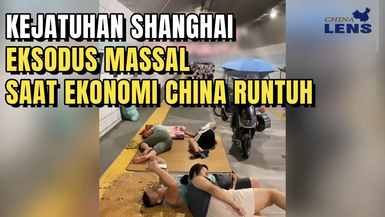KEJATUHAN SHANGHAI. EKSODUS MASSAL SAAT EKONOMI CHINA RUNTUH.