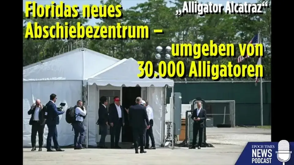 Floridas neues Abschiebezentrum – umgeben von 30.000 Alligatoren | Nr. 7760