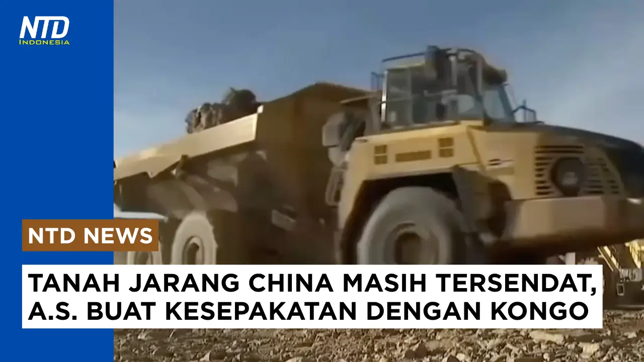Tanah Jarang China Masih Tersendat, Picu AS Buat Kesepakatan dengan Kongo #tanahjarang #rareearth