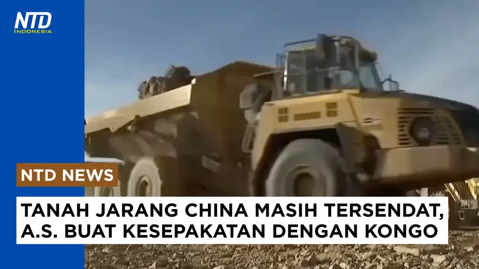 Tanah Jarang China Masih Tersendat, Picu AS Buat Kesepakatan dengan Kongo #tanahjarang #rareearth