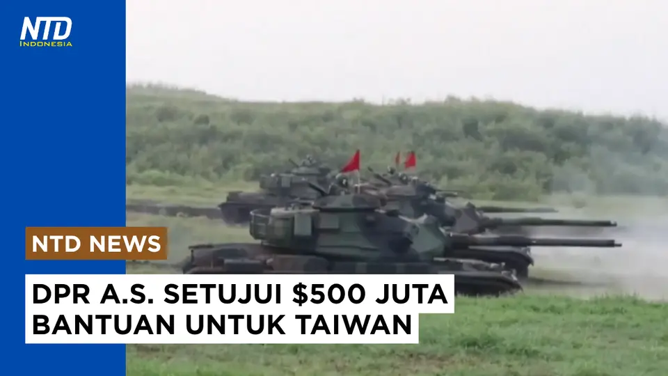 DPR A.S. Sahkan $500 Juta Bantuan untuk Pertahanan Taiwan #militertaiwan #invasitaiwan