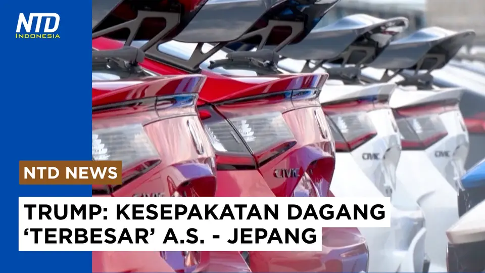 Trump: Kesepakatan Dagang ‘Terbesar’ A.S. dan Jepang #tariftrump #perangdagang