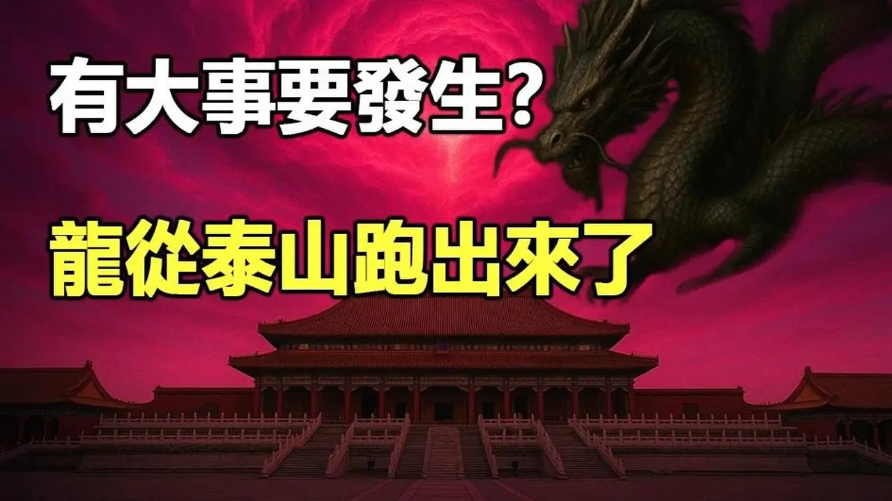 🔥🔥要發生什麼大事❓龍從泰山跑出來了❗上海驚現粉紅天❗江蘇天空出現詭異天象❗視頻全曝光❗