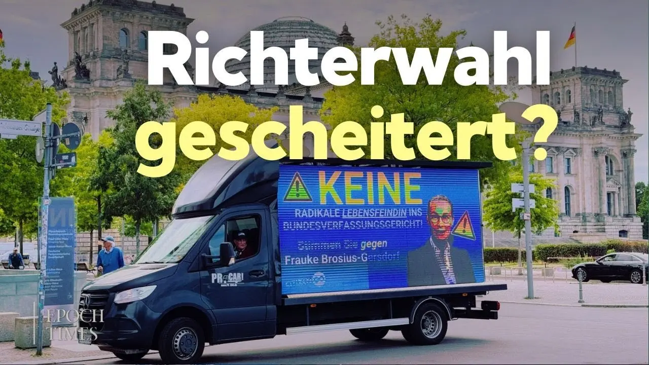 Union zieht Unterstützung für Brosius-Gersdorf zurück – Bundestagssitzung  unterbrochen