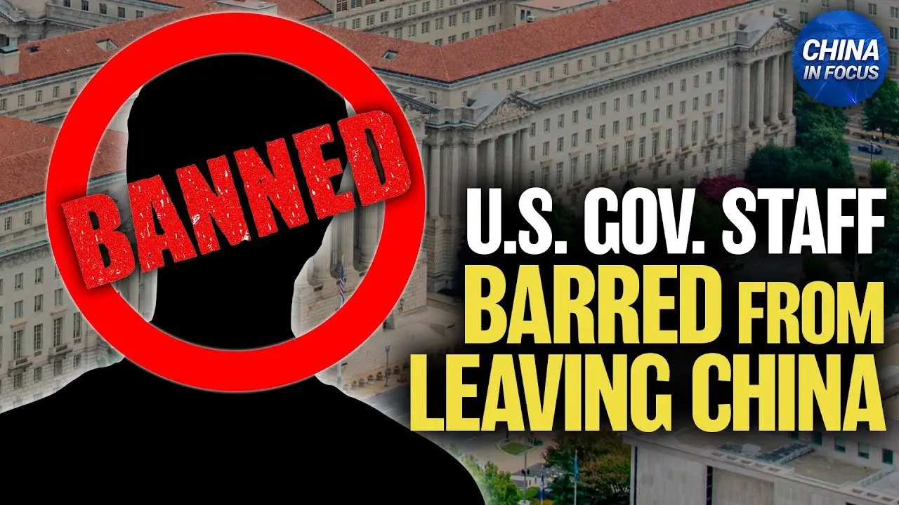 State Department: China Blocks US Patent Office Employee From Leaving