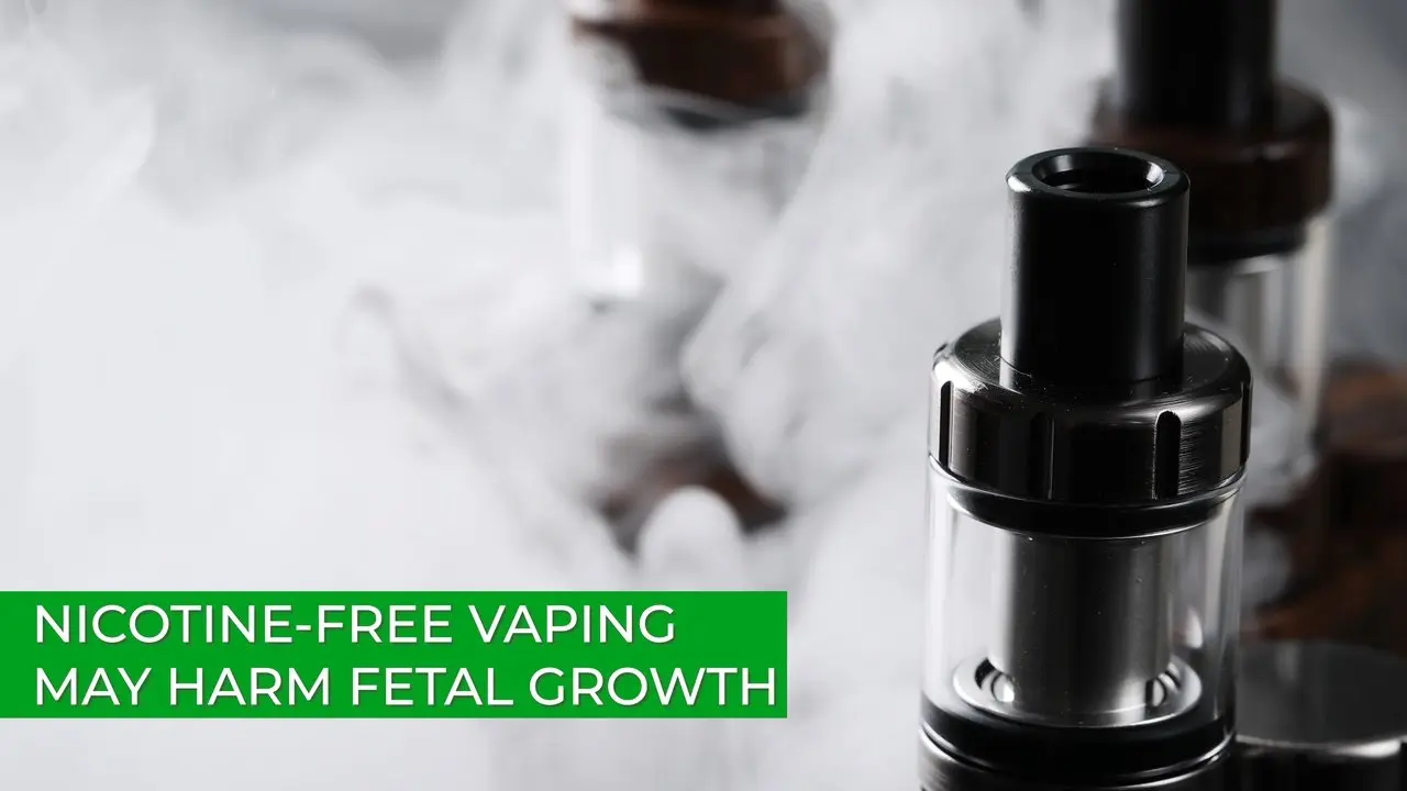 Nicotine-Free Vaping May Alter Fetal Skull Development