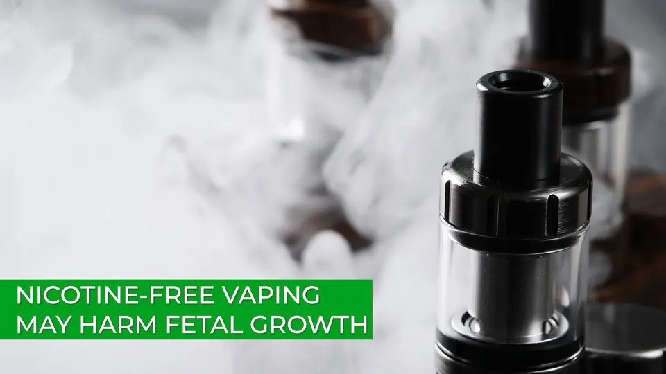 Nicotine-Free Vaping May Alter Fetal Skull Development