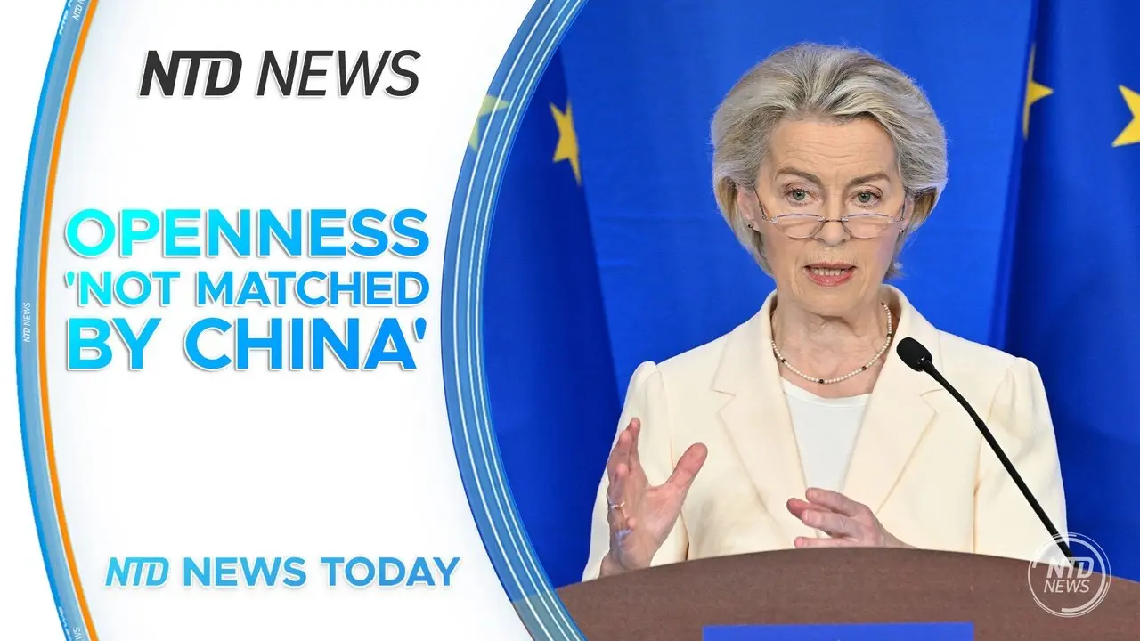 EU Chief Says Relations With China Reach ‘Inflection Point’; WWE Star Hulk Hogan Dies at 71