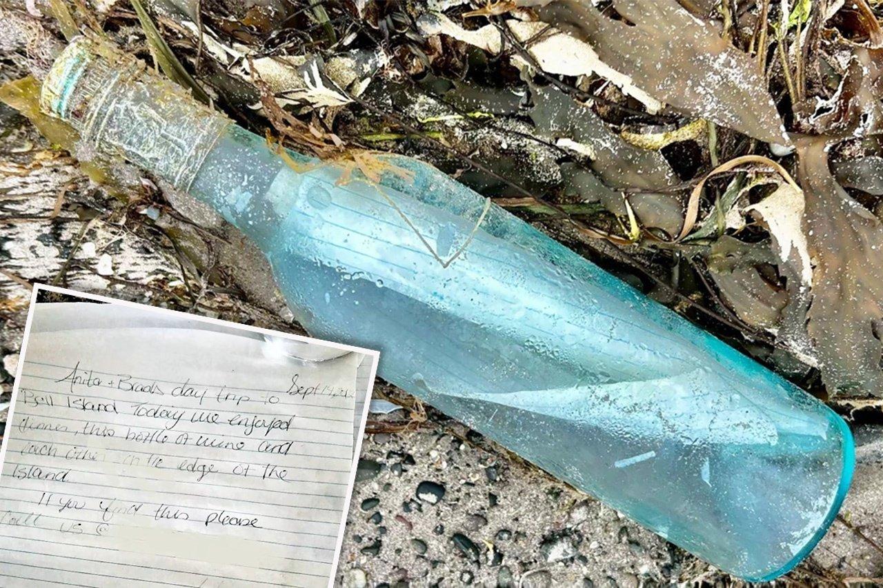 Couple Finds Bottle With Note Written 13 Years Ago on Another Continent — Tracks Down Its Owner. Here’s What the Note Says