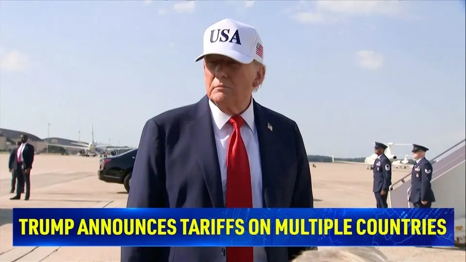 Trump Announces Tariffs on Japan, South Korea, and More Countries
