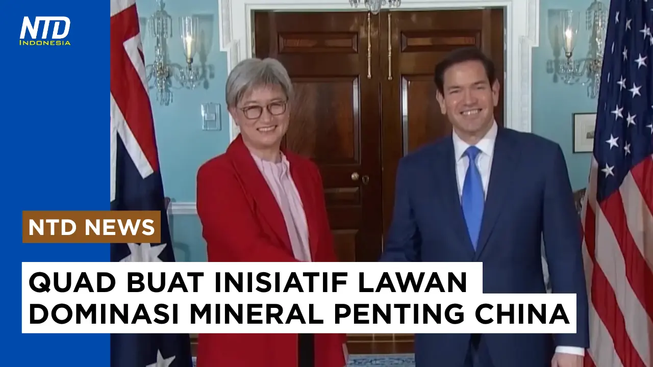 Kerjasama Quad Atasi Ketergantungan Mineral Vital pada China #tanahjarang #mineral
