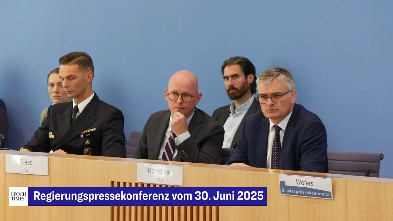 Regierungspressekonferenz vom 30. Juni | Ukrainische Waffenproduktion | Stromsteuer | AfD-Verbot