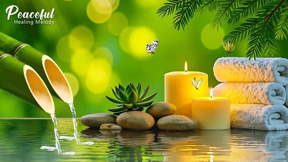 Relaxing Piano Music for Sleep, Meditation 🌿 Calming Music & Soothing Water Sounds, Deep Sleep, Spa