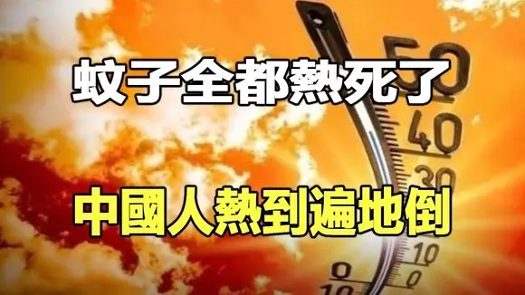🔥🔥86℃❗破历史记录❗蚊子全都熱死了❗熱到河斷流 水管热爆 再现遍地倒❗百姓哭诉:惡政在燒,人民在烤❗