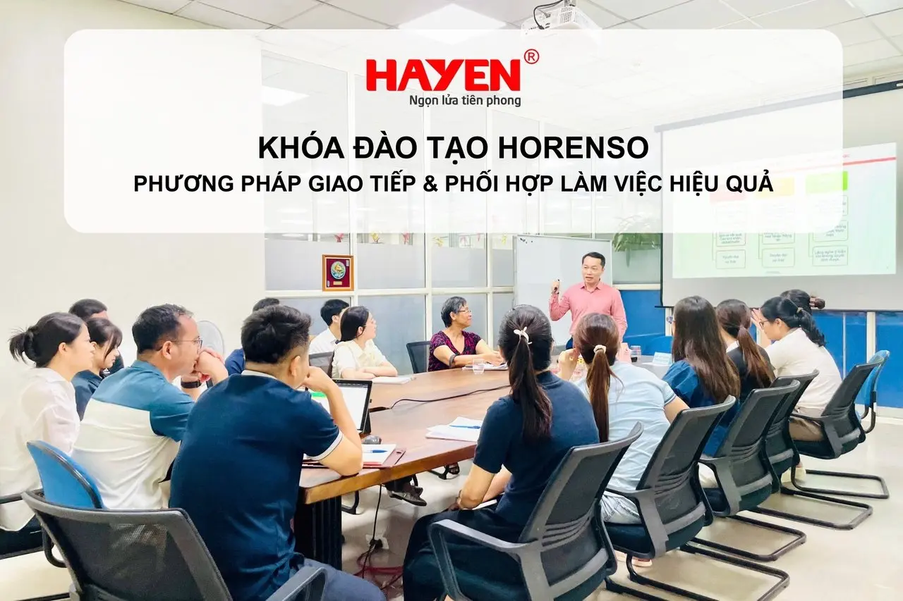 TẬP ĐOÀN HÀ YẾN TỔ CHỨC KHÓA ĐÀO TẠO “HORENSO – PHƯƠNG PHÁP GIAO TIẾP & PHỐI HỢP LÀM VIỆC HIỆU QUẢ”