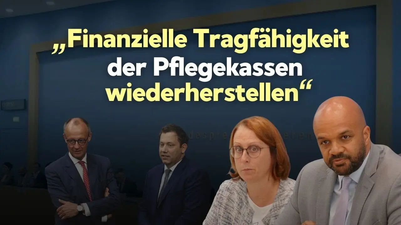Pflegekassen droht bis 2029 eine Finanzlücke von 12,3 Milliarden Euro – was plant die Regierung?