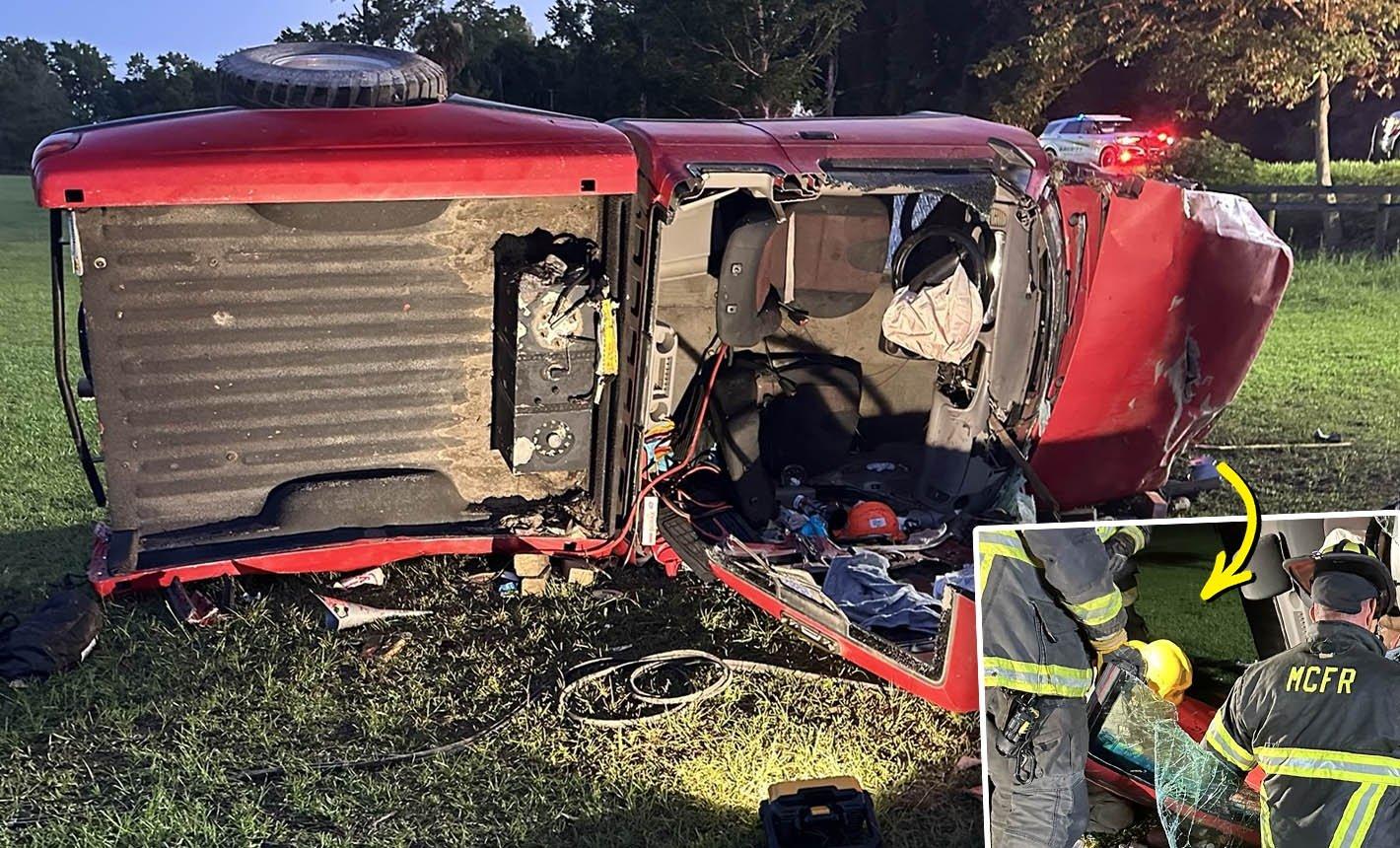 Florida Man Got Impaled by Fence During Crash, But This Saved His Life