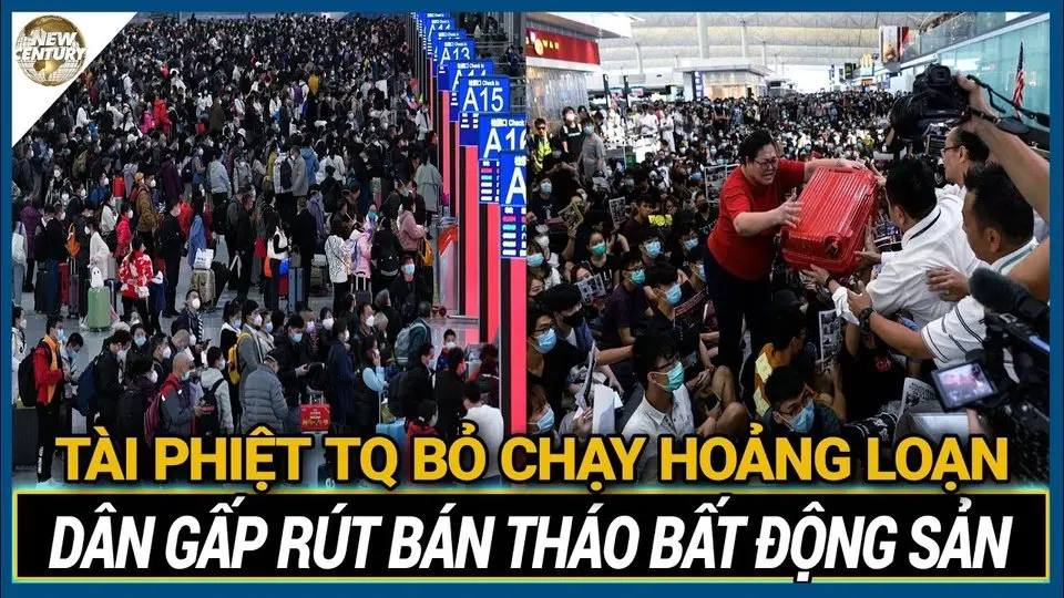 Chạy Ngay Nếu Có Thể! Làn sóng tài phiệt Trung Quốc bỏ chạy tăng đột biến