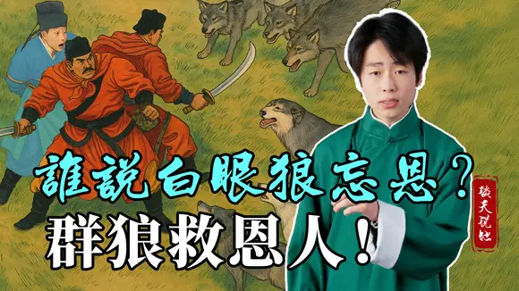 (毛大福3)震驚!他們被群狼圍攻,狹路相逢,今天在劫難逃?#談天說地
