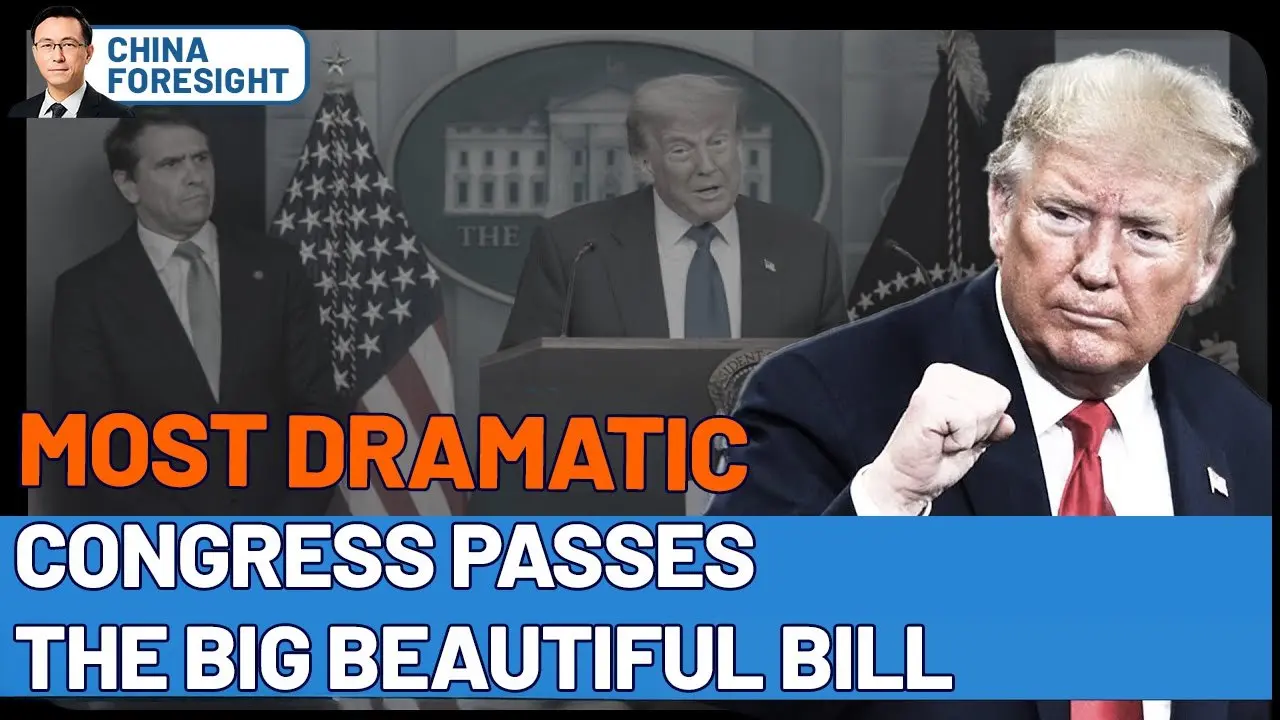 Most dramatic congress passes The Big Beautiful Bill | Daily Livestream Highlights - Foresight Jingyuan Tang