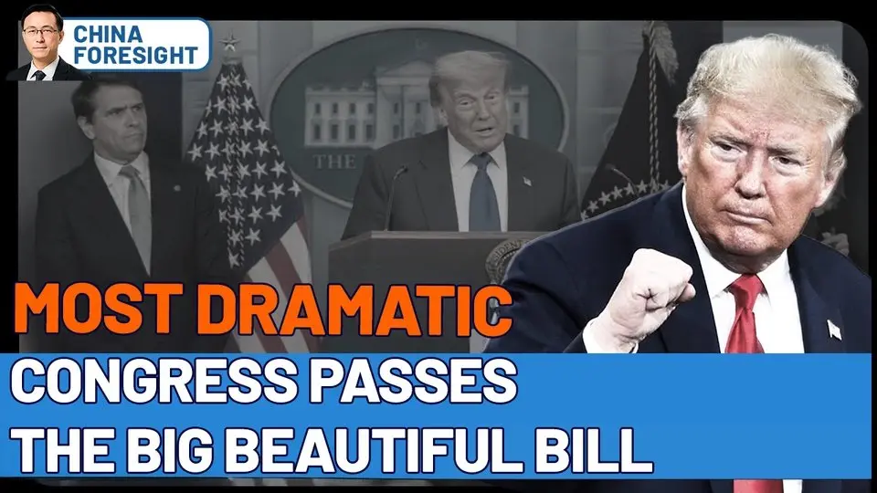 Most dramatic congress passes The Big Beautiful Bill | Daily Livestream Highlights - Foresight Jingyuan Tang