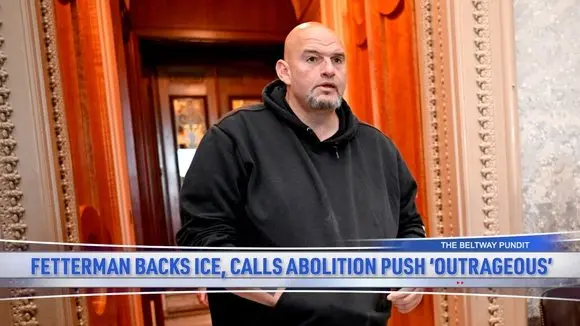 Fetterman Backs ICE, Calls Abolition Push ‘Outrageous’