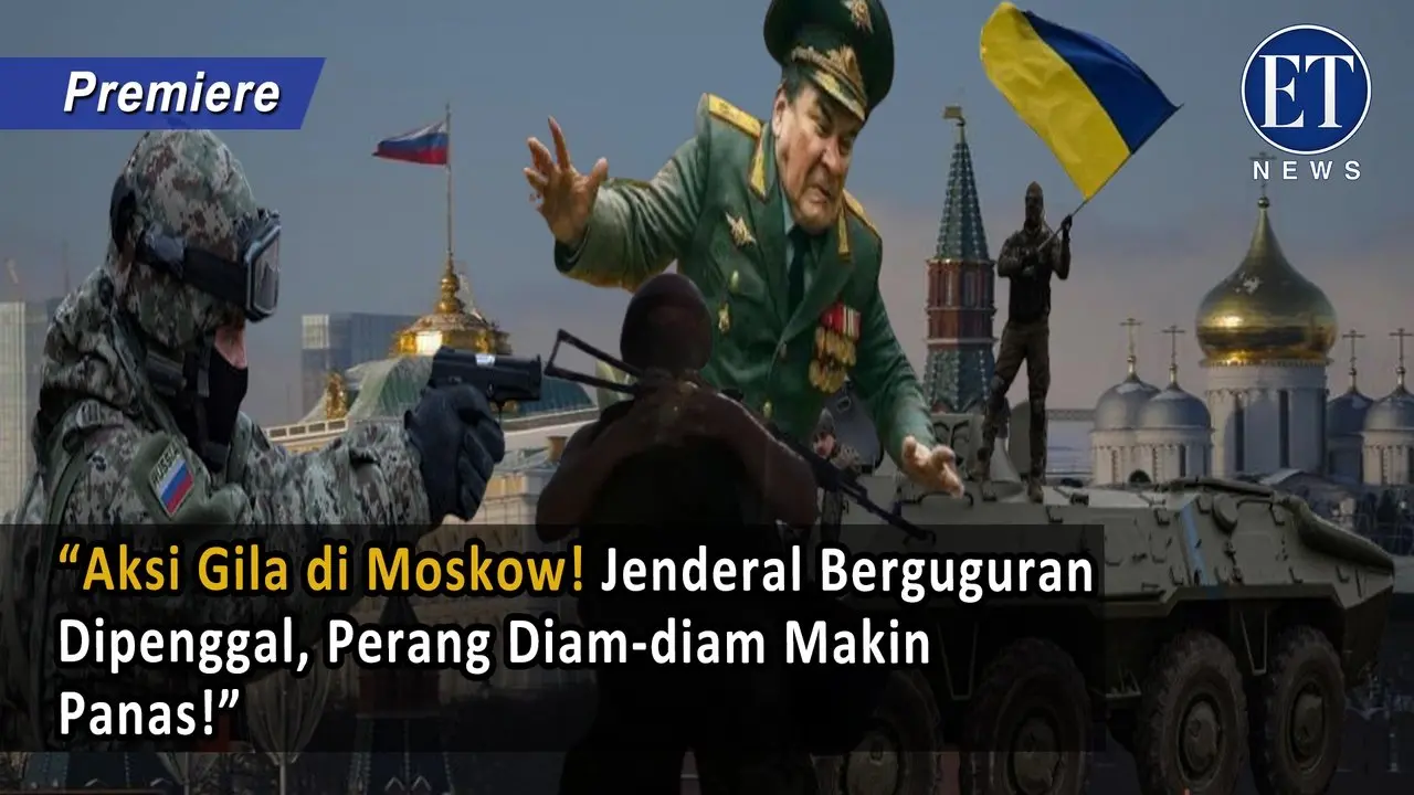 “Aksi Gila di Moskow! Jenderal Berguguran Dipenggal, Perang Diam-diam Makin Panas!”