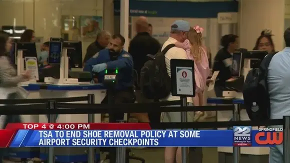 TSA to let travelers keep their shoes on during screening: reports