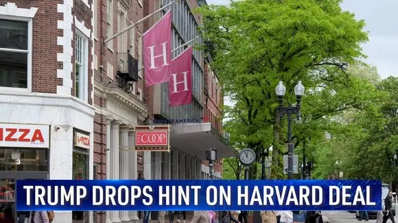 Trump Says Deal with Harvard Could be Reached Next Week