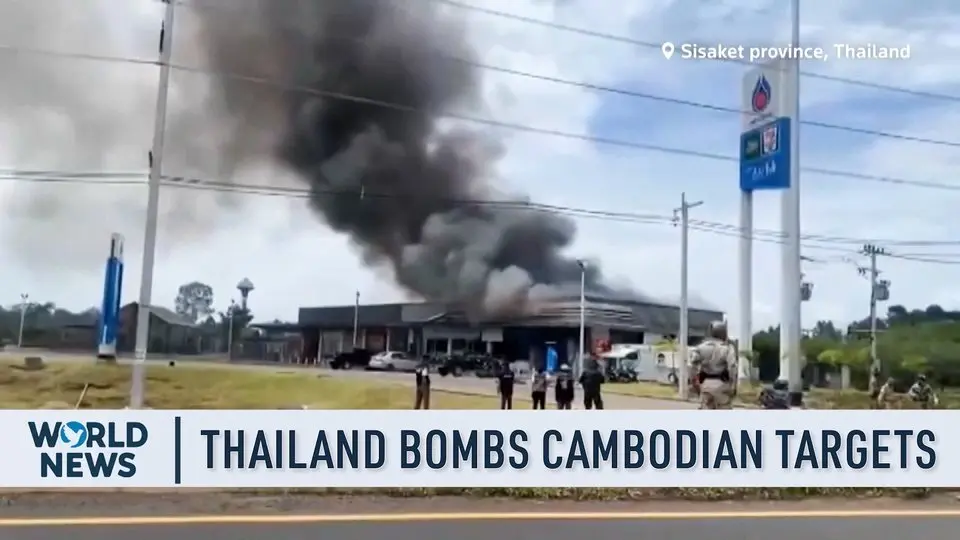 Thailand Bombs Cambodian Targets as Border Clash Escalates