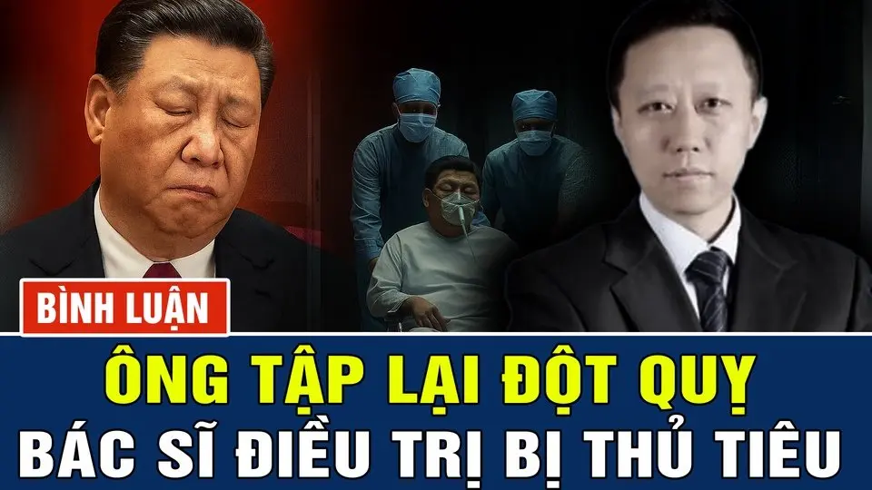 Tin Nóng: Tập Cận Bình Nghi Bị Đột Quỵ - Quân Đội Nhân Cơ Hội Thay Máu Bộ Công An