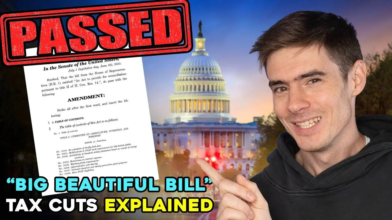 Trump Tax Bill Just PASSED - Tax Cuts Explained