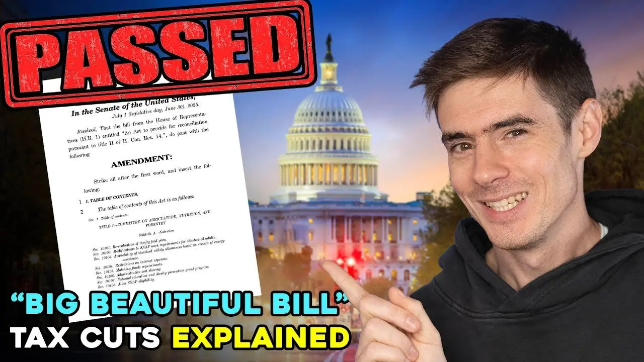 Trump Tax Bill Just PASSED - Tax Cuts Explained