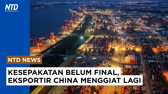 Ekspor China Dapatkan Momentum Baru di Tengah Gencatan Dagang AS-China #tariftrump #perangtarif