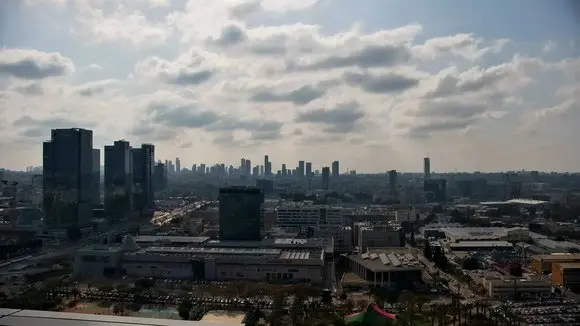 LIVE: Views of various skylines, ground shots after Iran fires missiles at Israel skyline