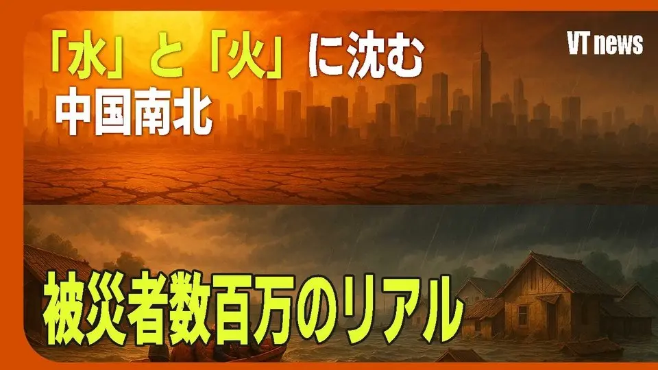 「水」と「火」に沈む中国南北　被災者数百万のリアル