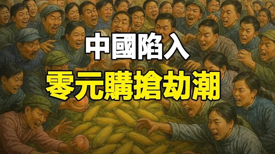 🔥🔥中国零元购大流行：从抢桃子抢药材到抢零食，中国陷入“抢劫潮”❗都是共匪的好学生❗