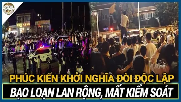 Phúc Kiến Khởi nghĩa, tuyên bố độc lập, toàn dân nổi dậy phản đối