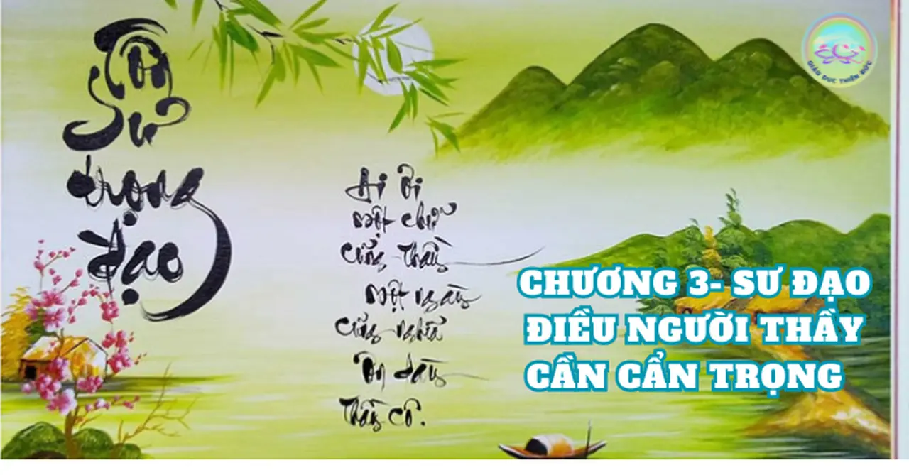 SƯ ĐẠO CHƯƠNG 3: ĐIỀU NGƯỜI THẦY CẦN CẨN TRỌNG - CÂU CHUYỆN  NGƯỜI THẦY ĐỒ TẮC TRÁCH BỊ TIÊU TRỪ LỘC VẬN