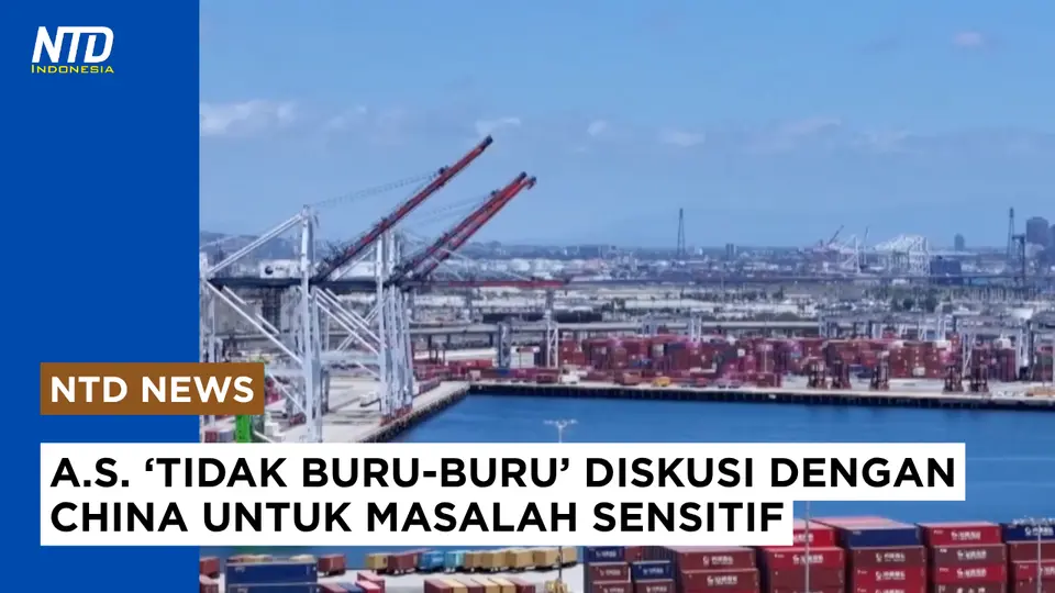 AS Tak Buru-buru Sepakati Dagang dengan China, Isu Minyak Rusia Dibahas #tariftrump #perangdagang