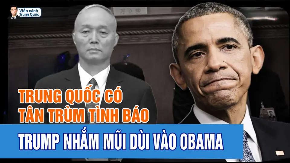 Cục Tình báo Trung Quốc có tân Cục trưởng. Trump muốn bắt Obama!