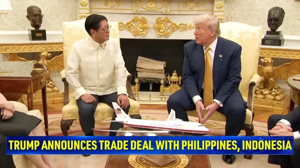 Trump Announces Trade Deal With Philippines, Indonesia