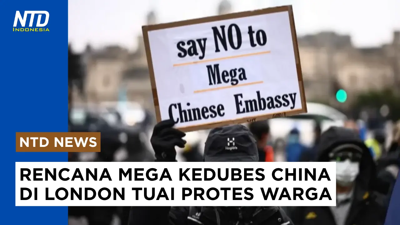 Rencana Mega Kedutaan China di London Picu Protes #konsulat #megakedutaanchina