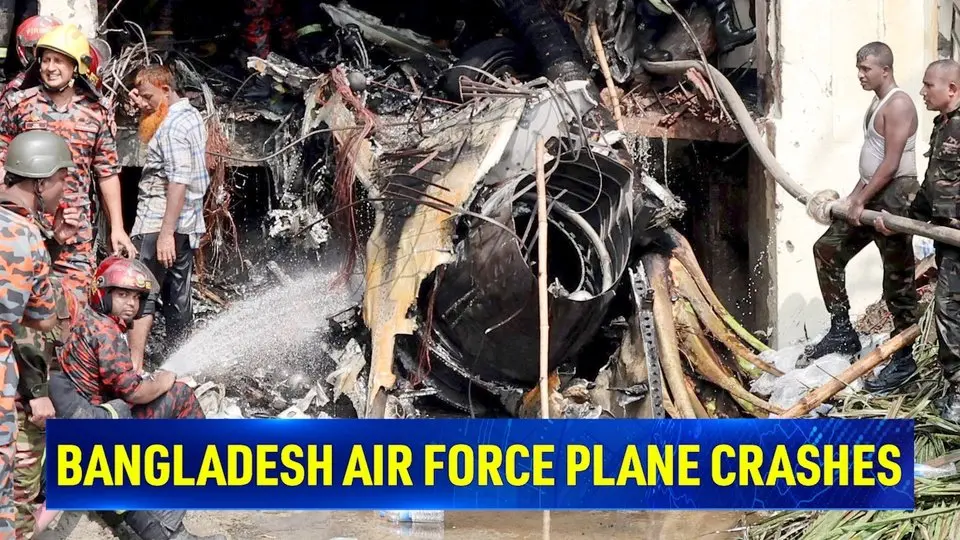 At Least 19 Killed as Bangladesh Air Force Plane Crashes Into College Campus