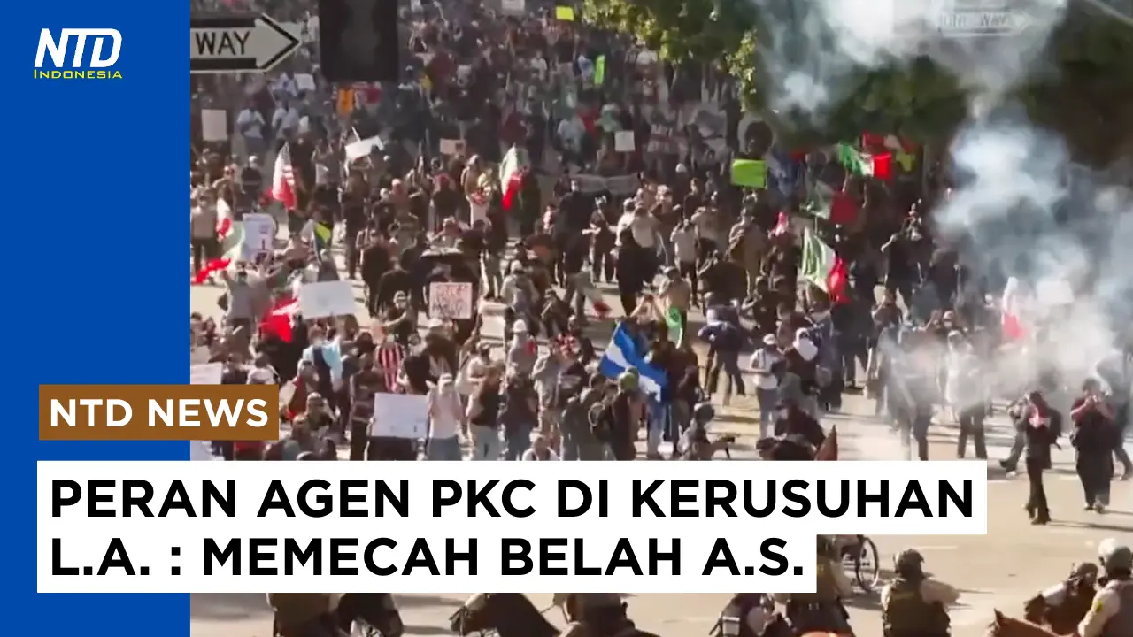 Keterlibatan Agen PKC dalam Protes L.A: Memecah Belah A.S., Alihkan Perhatian #agenpkc #kerusuhanLA