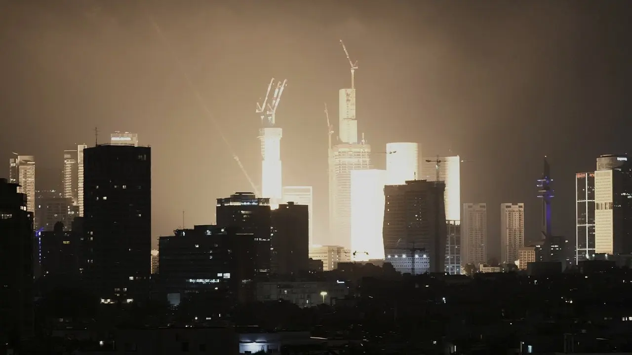 LIVE: Views of various skylines, ground shots after Iran fires missiles at Israel