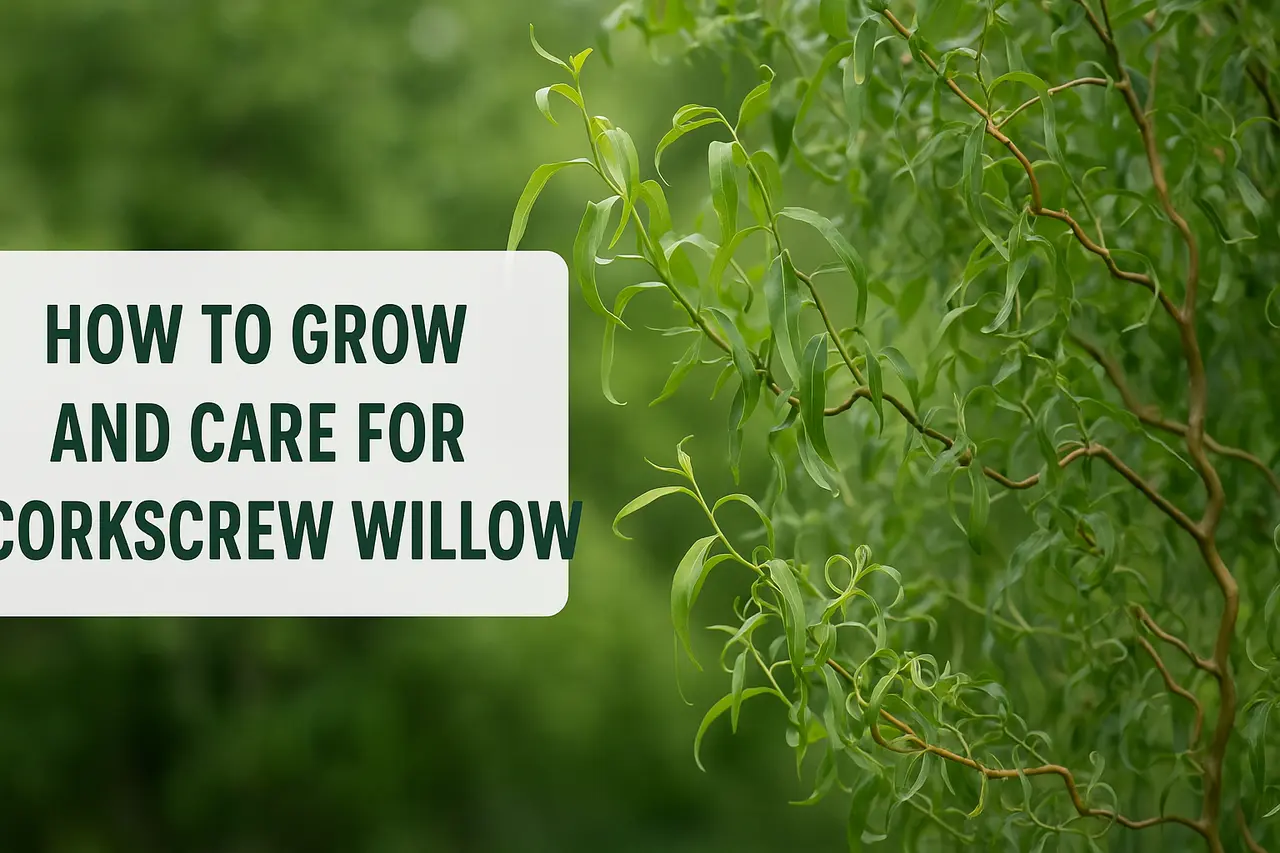 How to Grow and Care for Corkscrew Willow