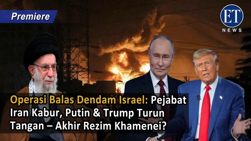 Operasi Balas Dendam Israel: Pejabat Iran Kabur, Putin & Trump Turun Tangan – Akhir Rezim Khamenei?