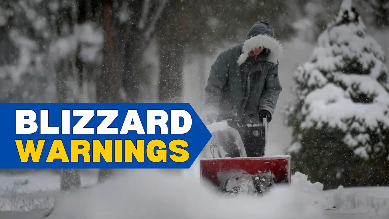 Blizzard Warnings Issued for New York City, New Jersey, and Connecticut
