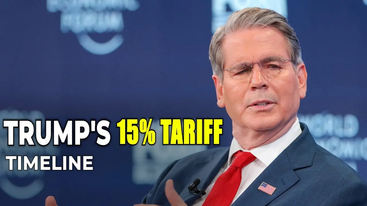 Trump's Global 15% Tariff Starts This Week, Bessent Says